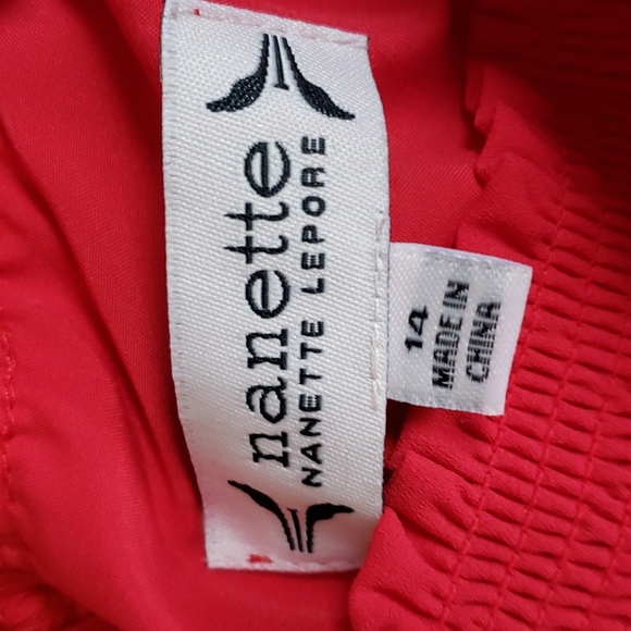 nanette NANETTE LEPORE Pleated Sleeveless Dress in Crimson Ruby - Picture 12 of 16